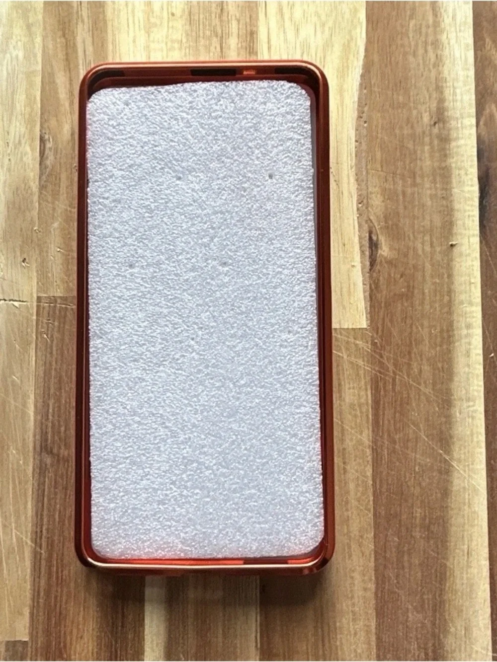 Orange Matte Camera-Protector Phone Case